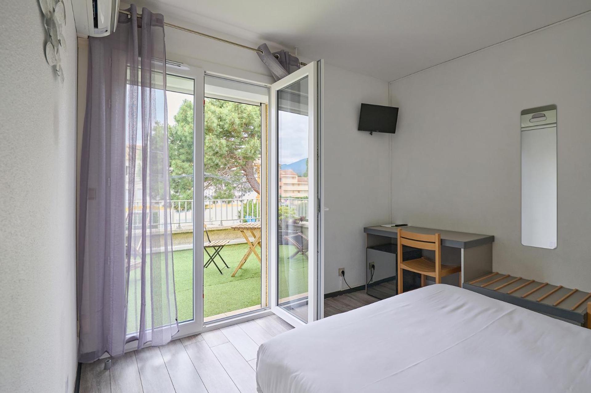 Hotel Les Mimosas Argelès-sur-Mer Eksteriør billede