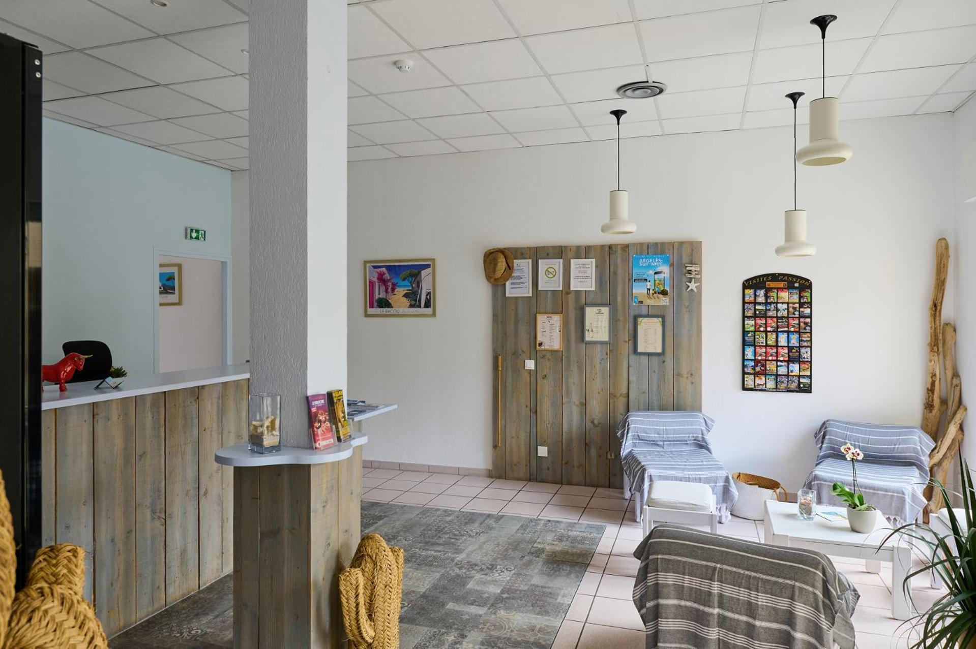Hotel Les Mimosas Argelès-sur-Mer Eksteriør billede