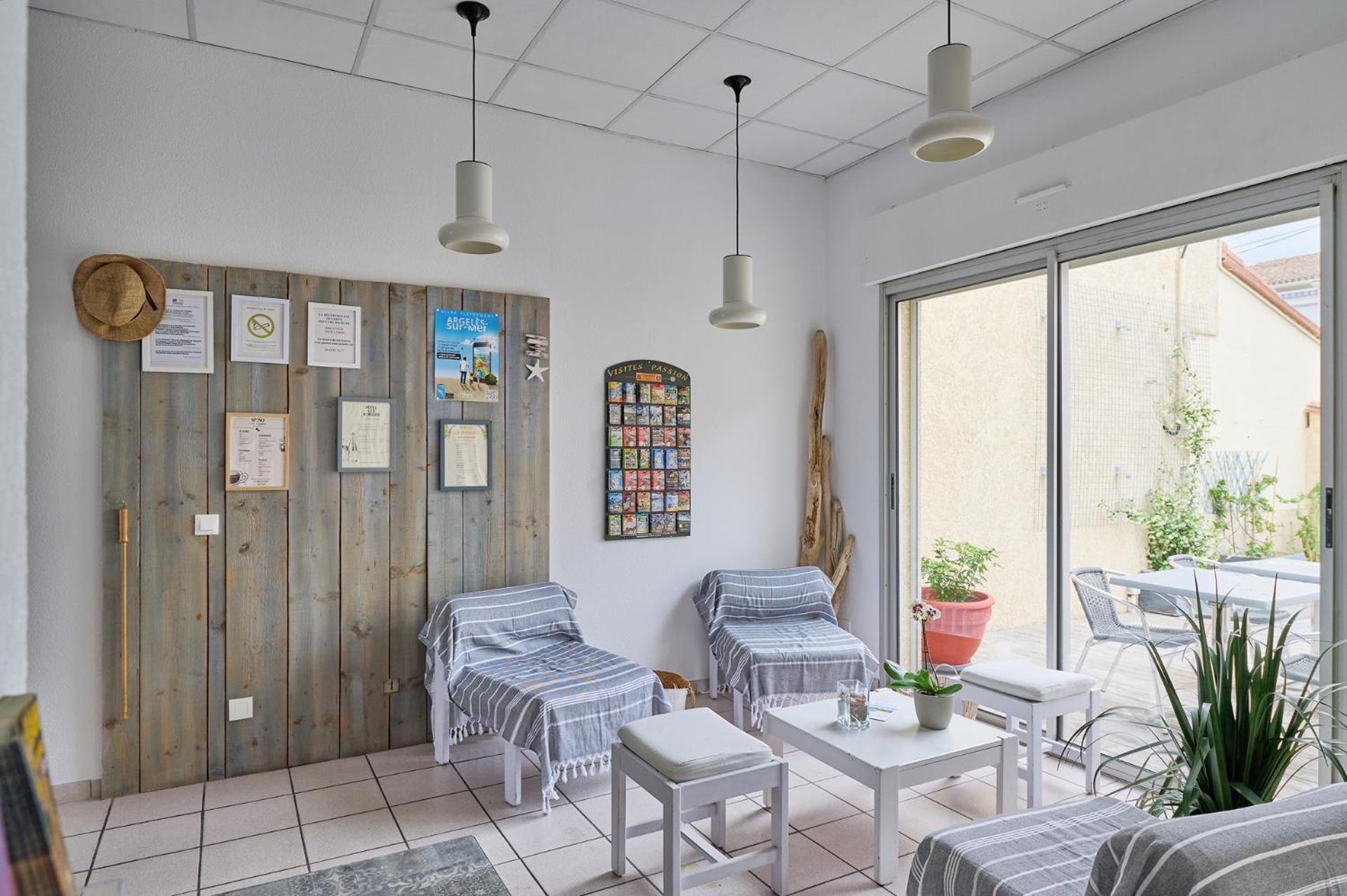 Hotel Les Mimosas Argelès-sur-Mer Eksteriør billede