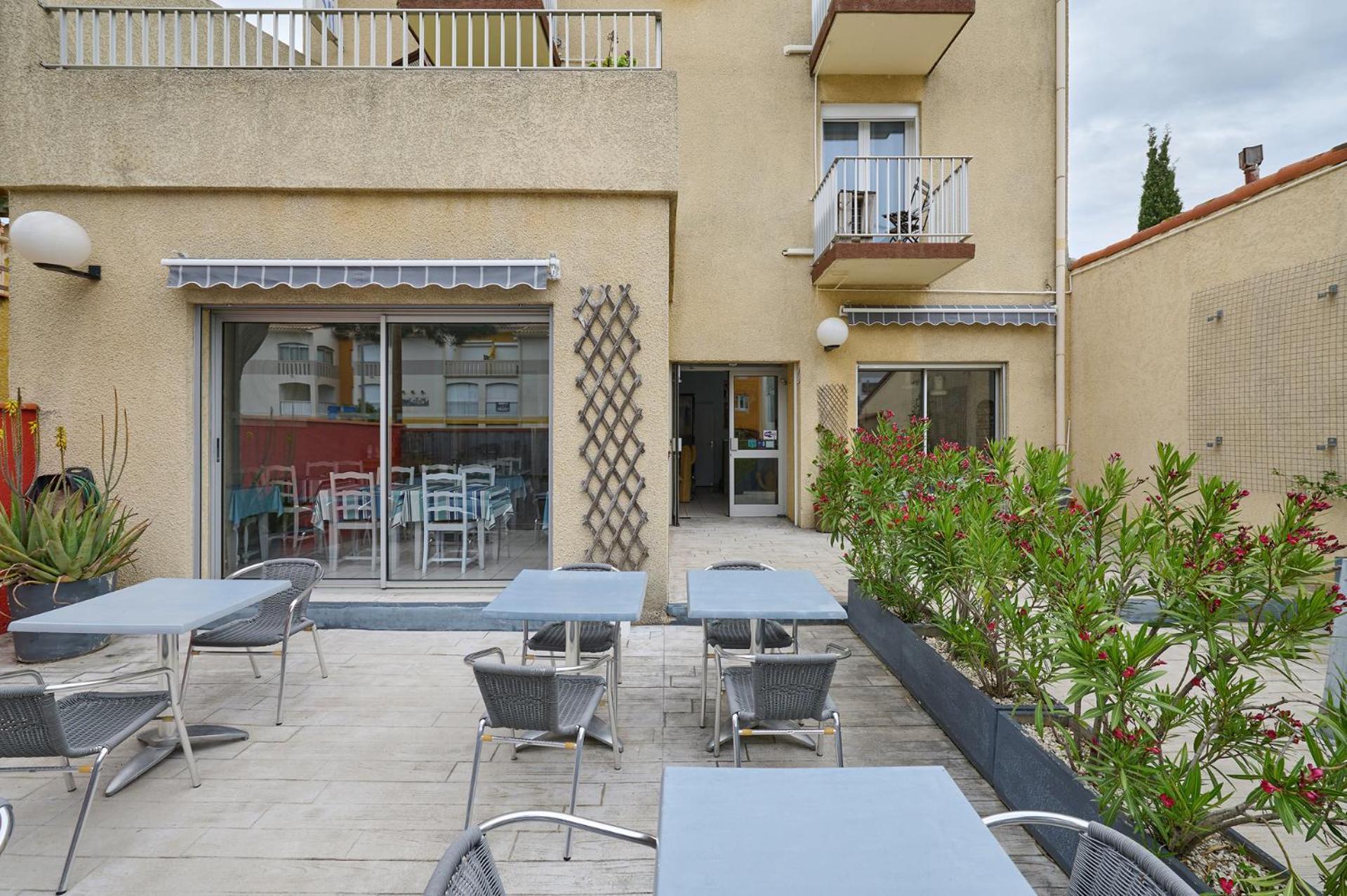 Hotel Les Mimosas Argelès-sur-Mer Eksteriør billede