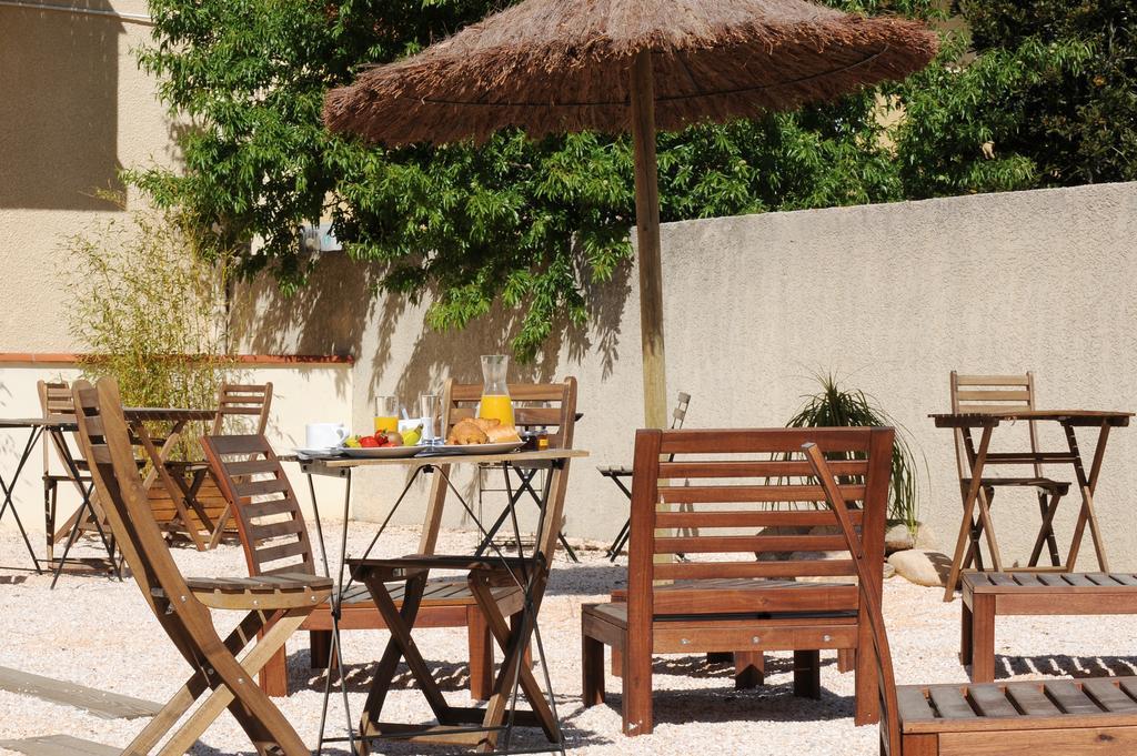 Hotel Les Mimosas Argelès-sur-Mer Eksteriør billede