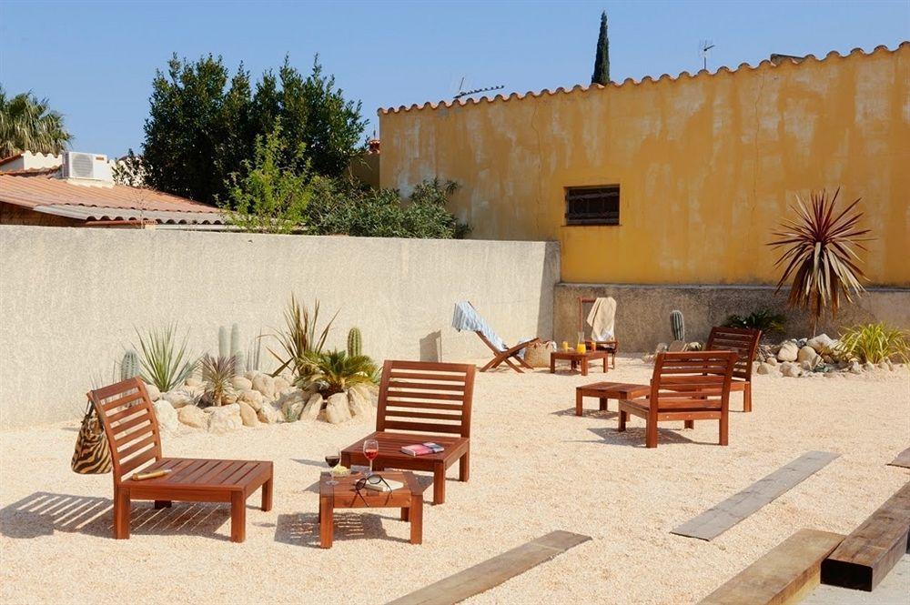 Hotel Les Mimosas Argelès-sur-Mer Eksteriør billede