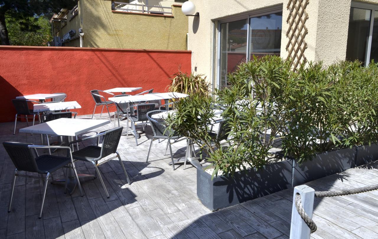 Hotel Les Mimosas Argelès-sur-Mer Eksteriør billede