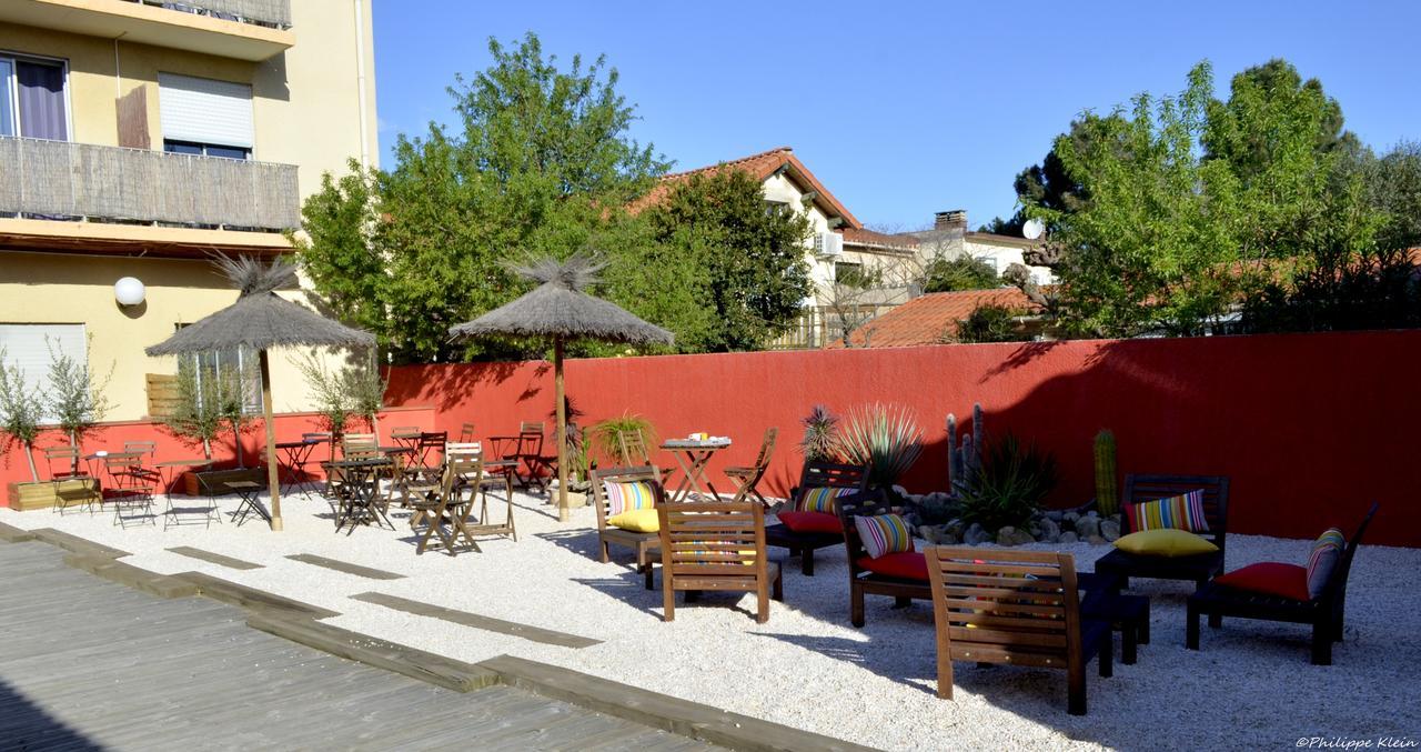 Hotel Les Mimosas Argelès-sur-Mer Eksteriør billede